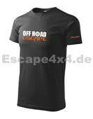 Herren T-Shirt in schwarz - Escape4x4 - Design 4
